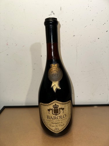 Barolo anno 1977 cantina