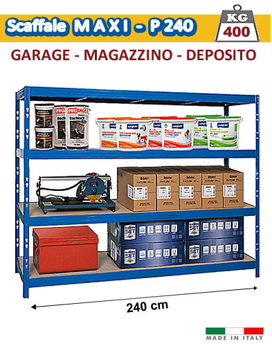 Scaffale metallo - scaffale,