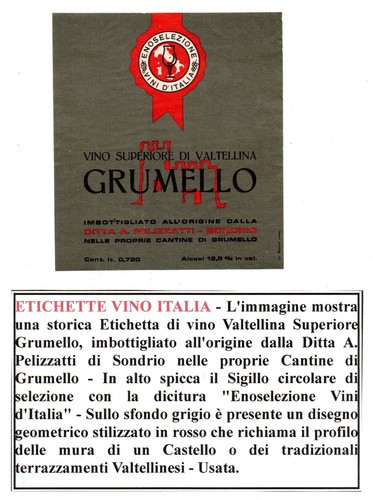 Cantina grumello - di, (sondrio)