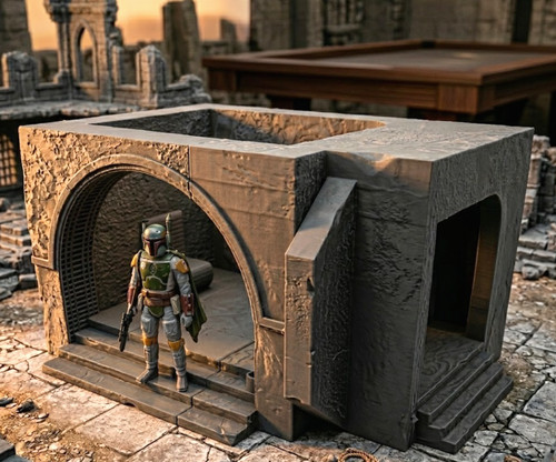 Modellino mos eisley cantina - mos,