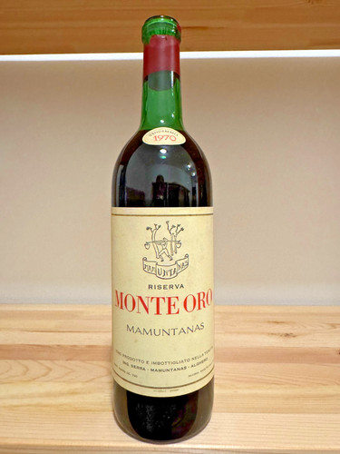 Monte oro 1970 riserva - oro, 1970,