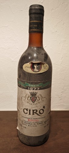 Cirò rosso doc 1977 - cirò,