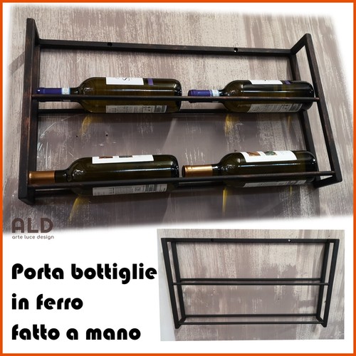 Portabottiglie vino parete - portabottiglie,